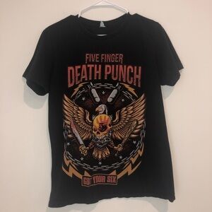 Five Finger Death Punch Black Graphic Tee